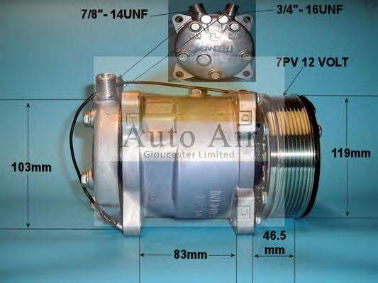 AUTO AIR GLOUCESTER 140100 Компресор, кондиціонер