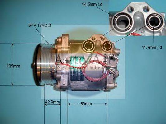 AUTO AIR GLOUCESTER 140119 Компресор, кондиціонер