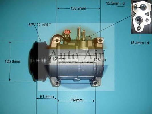 AUTO AIR GLOUCESTER 143041 Компресор, кондиціонер