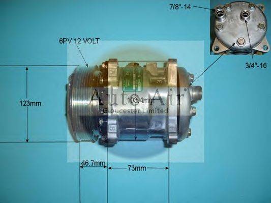 SANDEN 6322 Компресор, кондиціонер