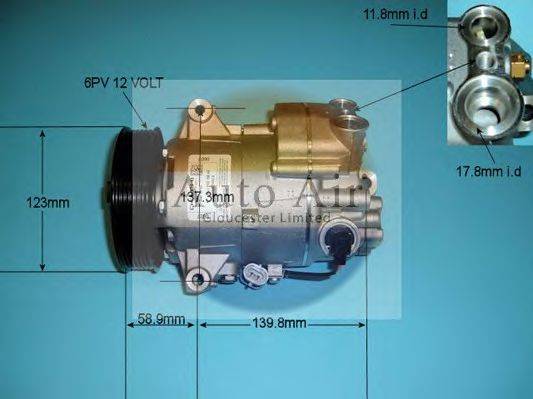 AUTO AIR GLOUCESTER 149744 Компресор, кондиціонер
