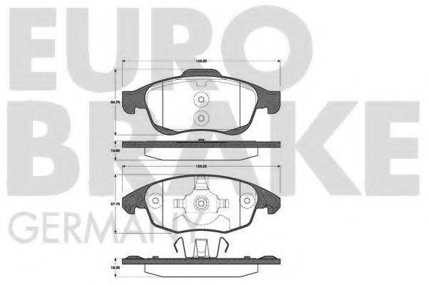 EUROBRAKE 5502221955
