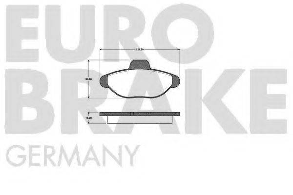 EUROBRAKE 5502222335