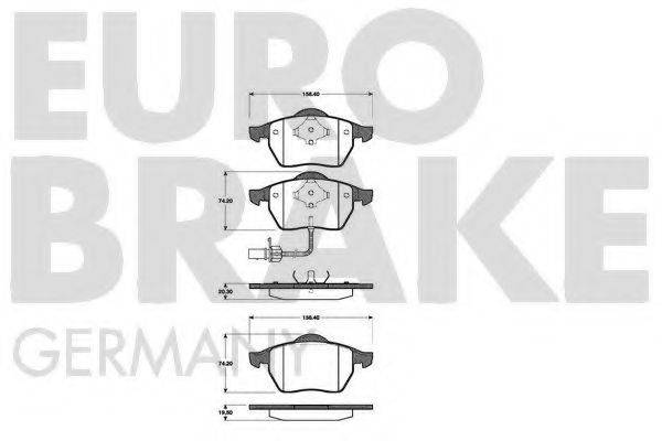EUROBRAKE 5502222555