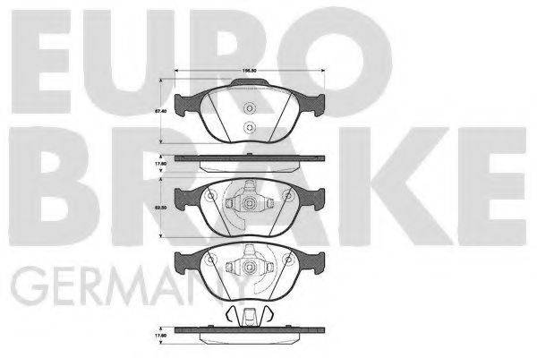 EUROBRAKE 5502222560