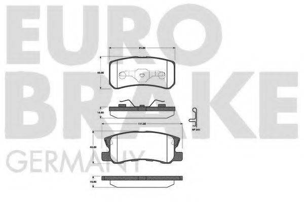 EUROBRAKE 5502223025