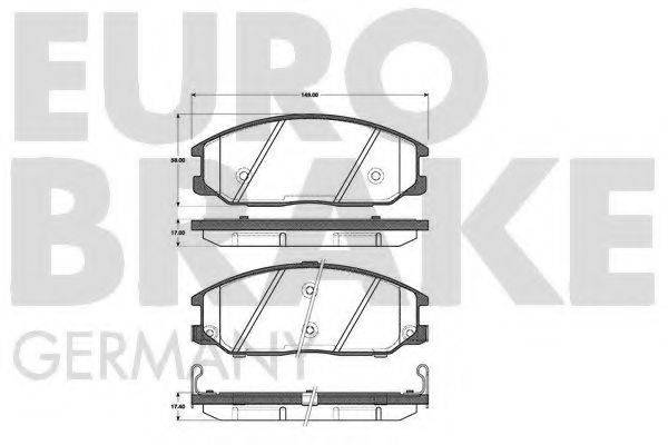 EUROBRAKE 5502223414