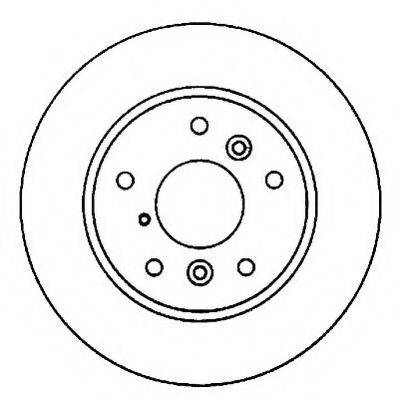 MAZDA FB0526251 гальмівний диск