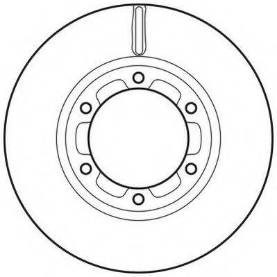 MITSUBISHI MK326334 гальмівний диск