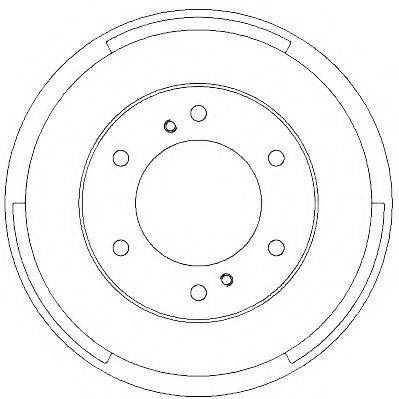 OMC 100263 Гальмівний барабан