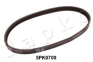 JAPKO 5PK0700 Полікліновий ремінь