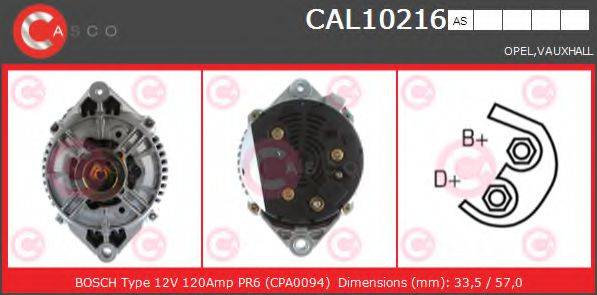 CASCO CAL10216AS