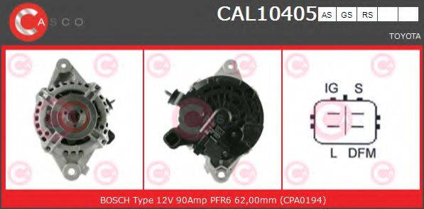 CASCO CAL10405RS