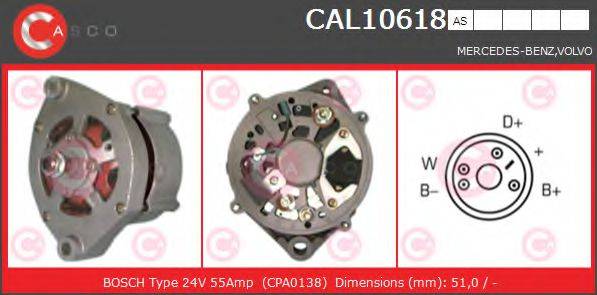 CASCO CAL10618AS