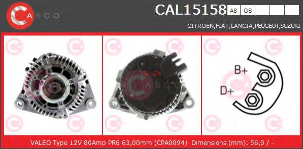 CASCO CAL15158AS