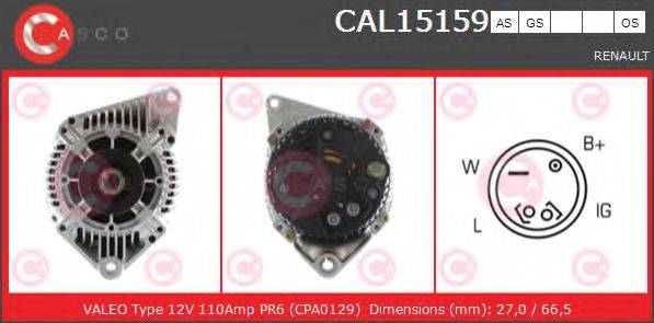 CASCO CAL15159AS