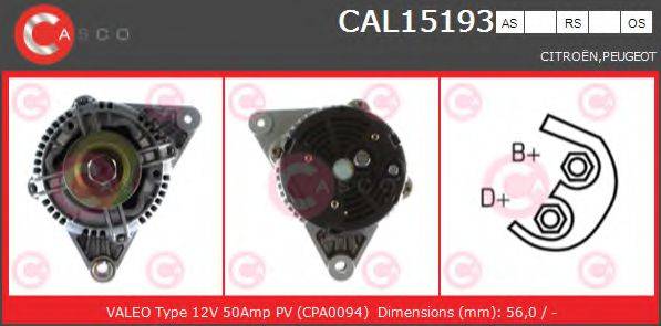 CASCO CAL15193RS