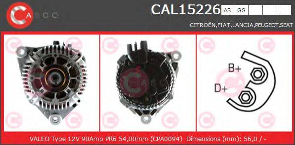 CASCO CAL15226AS