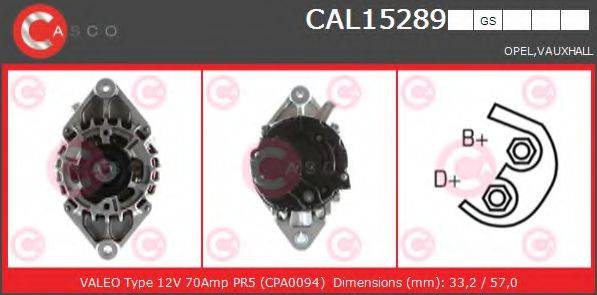 CASCO CAL15289GS