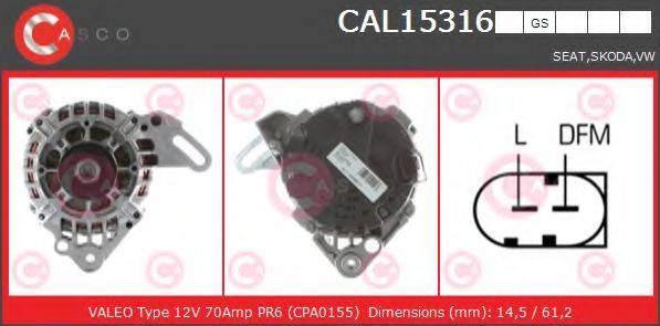 CASCO CAL15316GS