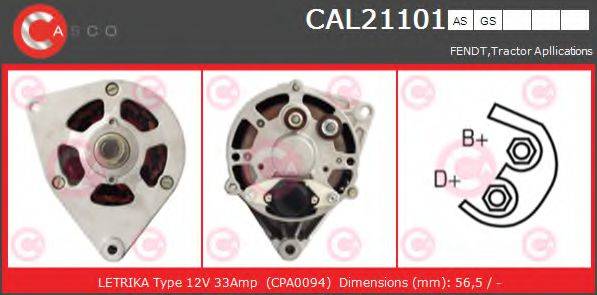 CASCO CAL21101AS