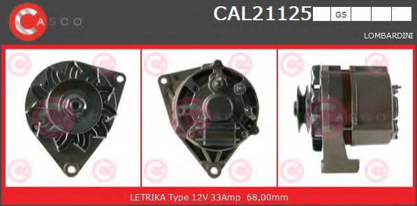 CASCO CAL21125GS