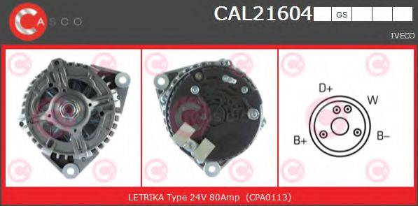IVECO 08036231 Генератор