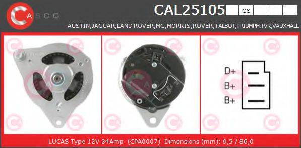 CASCO CAL25105GS
