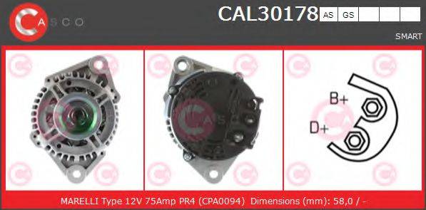 CASCO CAL30178AS