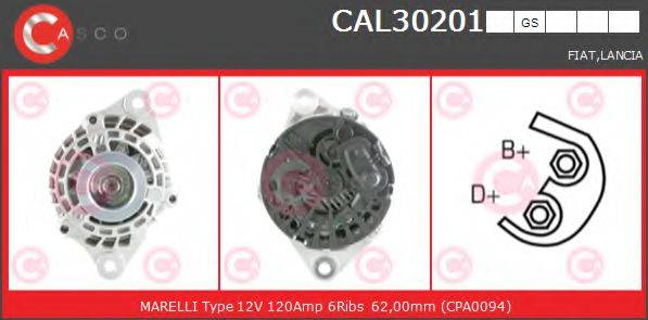 CASCO CAL30201GS