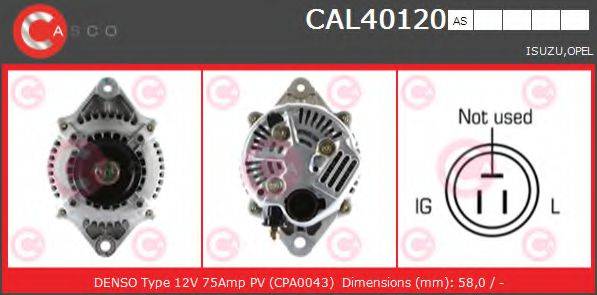 CASCO CAL40120AS