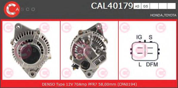 CASCO CAL40179AS
