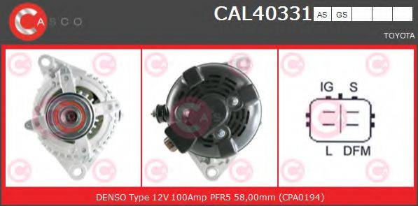 CASCO CAL40331AS