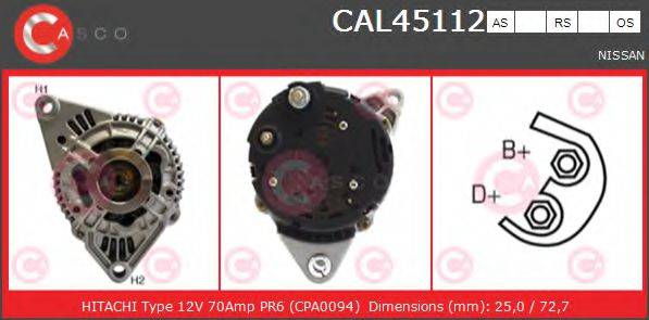 CASCO CAL45112RS