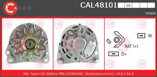 CASCO CAL48101GS