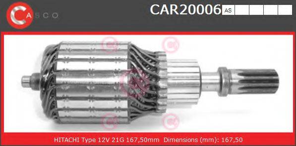 HITACHI 2114-31009 Якір, стартер