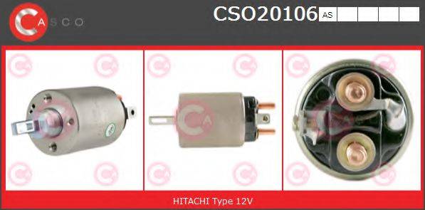 HITACHI 211467006 Тягове реле, стартер