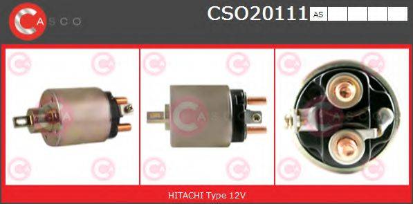 HITACHI 211437608 Тягове реле, стартер