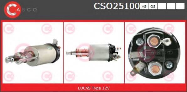 LUCAS ELECTRICAL 76800 Тягове реле, стартер