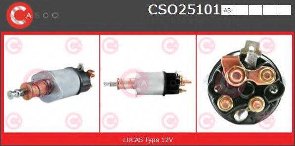 LUCAS ELECTRICAL 76937 Тягове реле, стартер