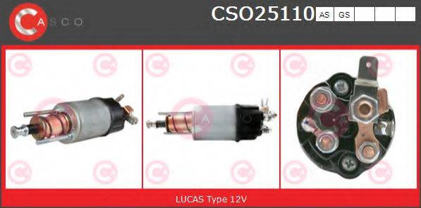 LUCAS ELECTRICAL 76836 Тягове реле, стартер