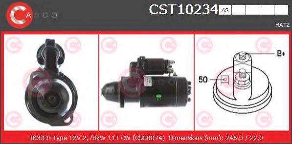 CEVAM 8925 Стартер