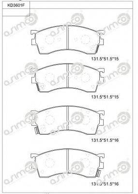 ASIMCO KD3601F