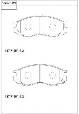ASIMCO KD4231W