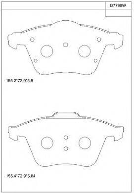 ASIMCO KD7798W
