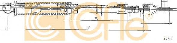 MALO 21728 Тросик стартера