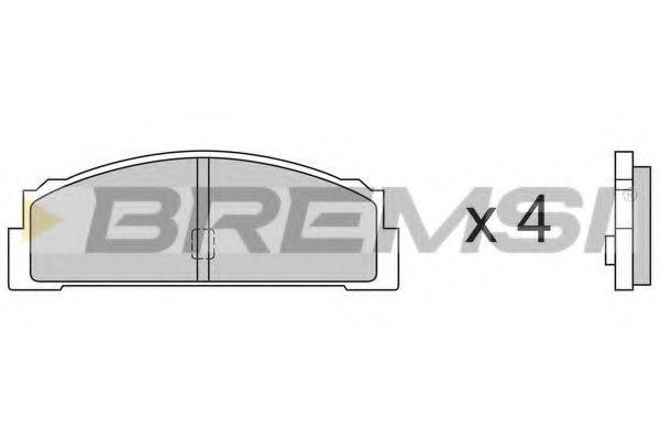 BREMSI BP2003