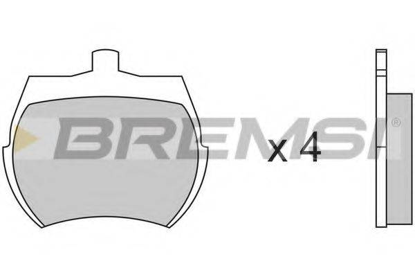 BREMSI BP2012