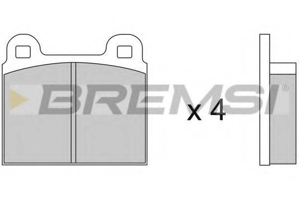 BREMSI BP2082