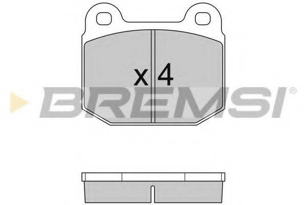 BREMSI BP2085